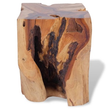 vidaXL Σκαμπό από Μασίφ Ξύλο Teak 30x30x40cm 1 τεμ.