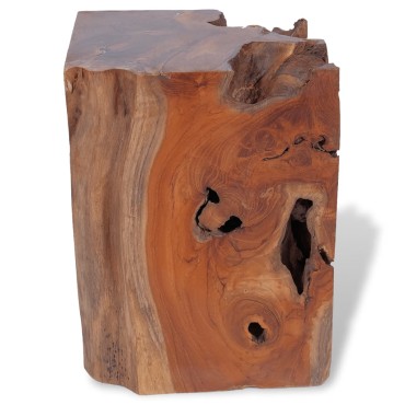 vidaXL Σκαμπό από Μασίφ Ξύλο Teak 30x30x40cm 1 τεμ.