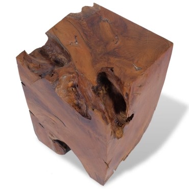 vidaXL Σκαμπό από Μασίφ Ξύλο Teak 30x30x40cm 1 τεμ.