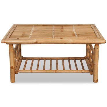 vidaXL Τραπεζάκι Σαλονιού 90x50x45cm από Μπαμπού 1 τεμ.