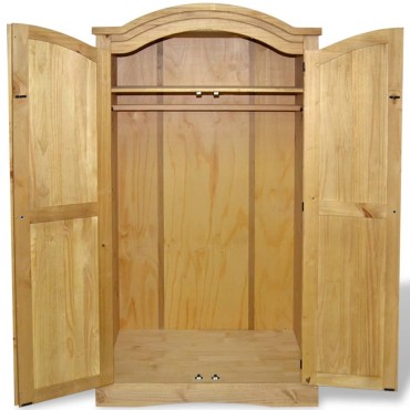 vidaXL Ντουλάπα Δίφυλλη Μεξικάνικο Στιλ Corona 101x52x170cm 1 τεμ.