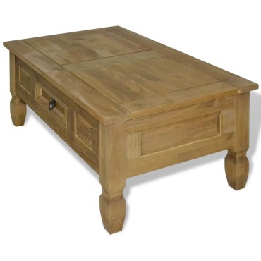 vidaXL Τραπεζάκι Σαλονιού Μεξικ. Στιλ Corona 100x55x44cm Ξύλο Πεύκου 1 τεμ.