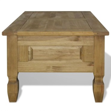 vidaXL Τραπεζάκι Σαλονιού Μεξικ. Στιλ Corona 100x55x44cm Ξύλο Πεύκου 1 τεμ.