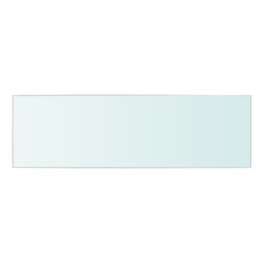 vidaXL Ράφι Πάνελ Διάφανο 50x15cm Γυάλινο 1 τεμ.