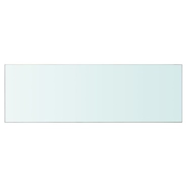 vidaXL Ράφι Πάνελ Διάφανο 90x30cm Γυάλινο 1 τεμ.