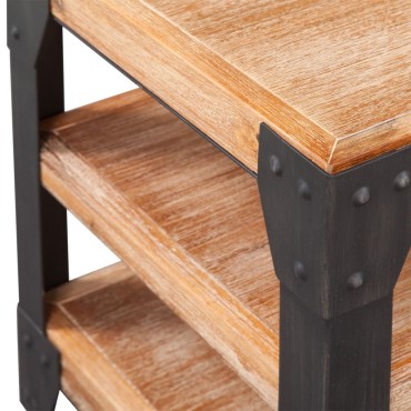 vidaXL Έπιπλο Τηλεόρασης 140x40x45cm από Μασίφ Ξύλο Ακακίας