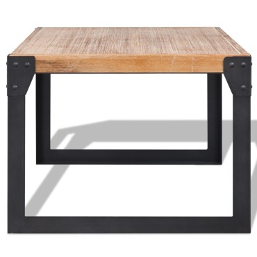 vidaXL Τραπεζάκι Σαλονιού 100x60x45cm από Μασίφ Ξύλο Ακακίας 1 τεμ.