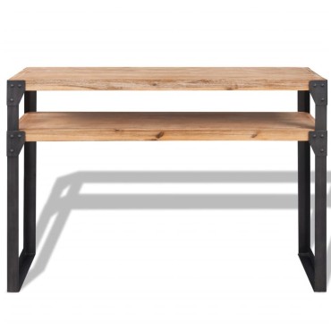 vidaXL Τραπέζι Κονσόλα 120x40x85cm από Μασίφ Ξύλο Ακακίας 1 τεμ.