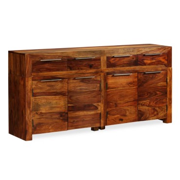 vidaXL Μπουφές 160x35x75cm από Μασίφ Ξύλο Sheesham 1 τεμ.