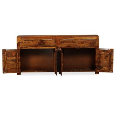 vidaXL Μπουφές 160x35x75cm από Μασίφ Ξύλο Sheesham 1 τεμ.