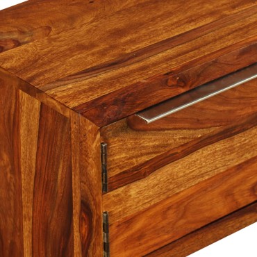 vidaXL Έπιπλο Τηλεόρασης 120x30x30cm από Μασίφ Ξύλο Sheesham