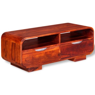 vidaXL Τραπεζάκι Σαλονιού 90x40x35cm από Μασίφ Ξύλο Sheesham 1 τεμ.