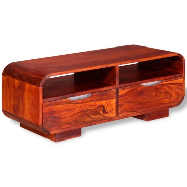 vidaXL Τραπεζάκι Σαλονιού 90x40x35cm από Μασίφ Ξύλο Sheesham 1 τεμ.