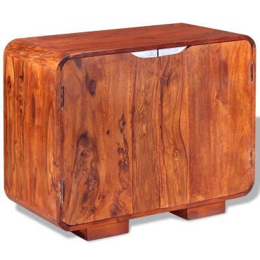 vidaXL Ντουλάπι 75x35x60cm από Μασίφ Ξύλο Ακακίας 1 τεμ.