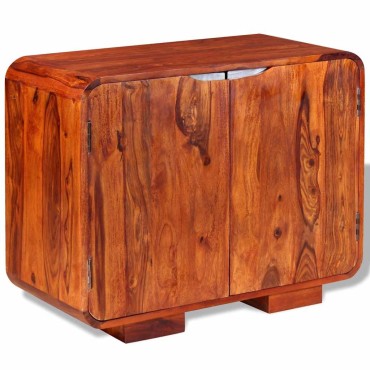 vidaXL Ντουλάπι 75x35x60cm από Μασίφ Ξύλο Ακακίας 1 τεμ.