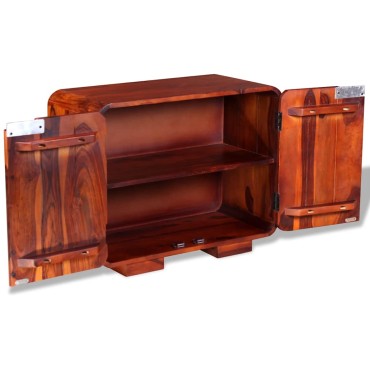 vidaXL Ντουλάπι 75x35x60cm από Μασίφ Ξύλο Ακακίας 1 τεμ.