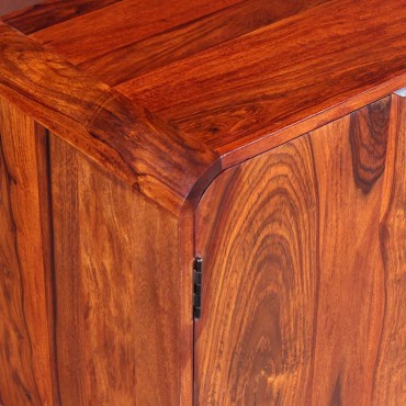 vidaXL Ντουλάπι 75x35x60cm από Μασίφ Ξύλο Ακακίας 1 τεμ.