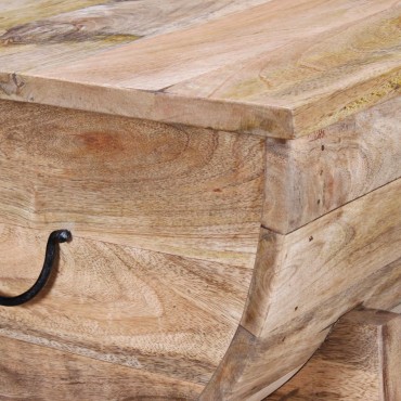 vidaXL Τραπεζάκι Σαλονιού 88x50x40cm από Μασίφ Ξύλο Μάνγκο 1 τεμ.