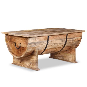 vidaXL Τραπεζάκι Σαλονιού 88x50x40cm από Μασίφ Ξύλο Μάνγκο 1 τεμ.