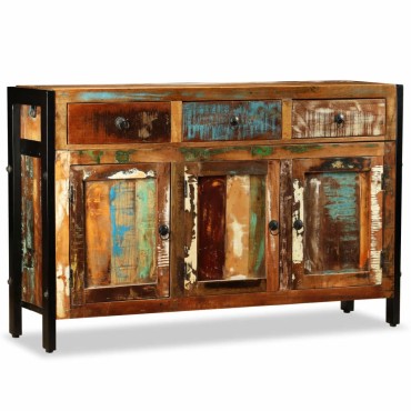 vidaXL Μπουφές 120x35x76cm από Μασίφ Ανακυκλωμένο Ξύλο 1 τεμ.