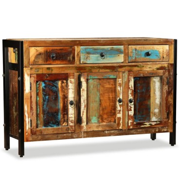 vidaXL Μπουφές 120x35x76cm από Μασίφ Ανακυκλωμένο Ξύλο 1 τεμ.