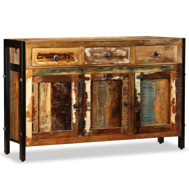vidaXL Μπουφές 120x35x76cm από Μασίφ Ανακυκλωμένο Ξύλο 1 τεμ.