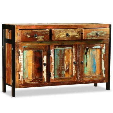 vidaXL Μπουφές 120x35x76cm από Μασίφ Ανακυκλωμένο Ξύλο 1 τεμ.