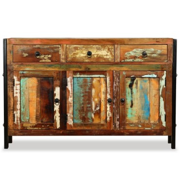 vidaXL Μπουφές 120x35x76cm από Μασίφ Ανακυκλωμένο Ξύλο 1 τεμ.