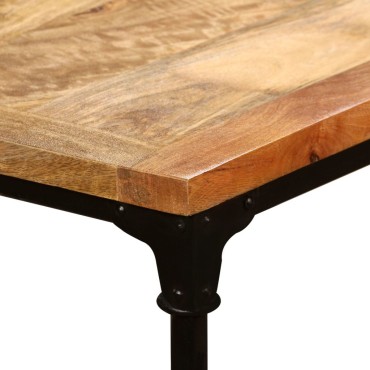 vidaXL Τραπεζαρία από Μασίφ Ξύλο Μάνγκο 240x90x76cm 1 τεμ.