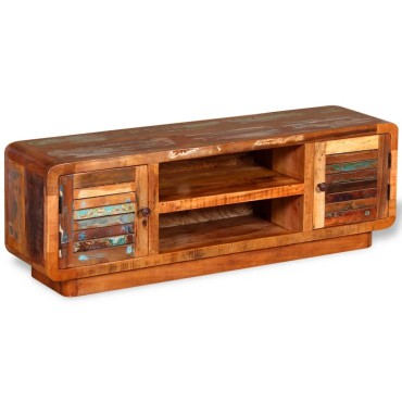 vidaXL Έπιπλο Τηλεόρασης 120x30x40cm από Μασίφ Ανακυκλωμένο Ξύλο