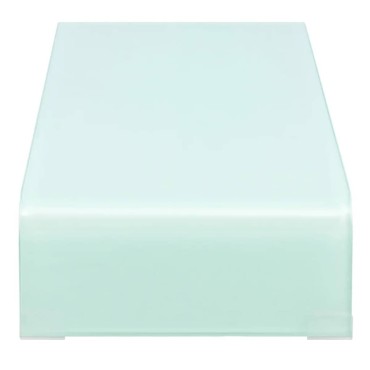 vidaXL Βάση Τηλεόρασης/Οθόνης Πράσινη 80x30x13cm Γυάλινη