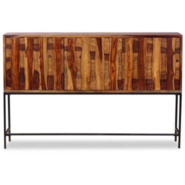 vidaXL Μπουφές 120x30x80cm από Μασίφ Ξύλο Ακακίας 1 τεμ.