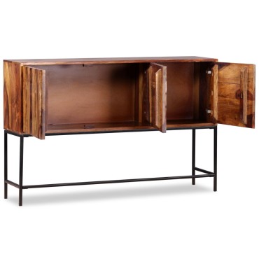 vidaXL Μπουφές 120x30x80cm από Μασίφ Ξύλο Ακακίας 1 τεμ.