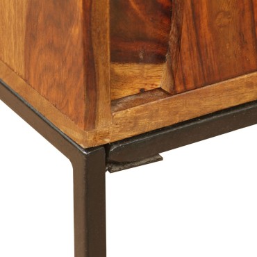 vidaXL Μπουφές 120x30x80cm από Μασίφ Ξύλο Ακακίας 1 τεμ.