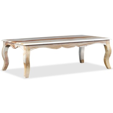 vidaXL Τραπεζάκι Σαλονιού 110x60x35cm από Μασίφ Ξύλο Sheesham 1 τεμ.