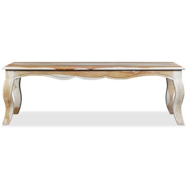 vidaXL Τραπεζάκι Σαλονιού 110x60x35cm από Μασίφ Ξύλο Sheesham 1 τεμ.