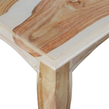 vidaXL Κονσόλα Τραπέζι με 3 Συρτάρια 110x40x76cm Μασίφ Ξύλο Sheesham 1 τεμ.