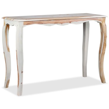 vidaXL Τραπέζι Κονσόλα 110x40x76cm από Μασίφ Ξύλο Sheesham 1 τεμ.