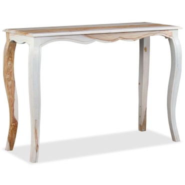 vidaXL Τραπέζι Κονσόλα 110x40x76cm από Μασίφ Ξύλο Sheesham 1 τεμ.