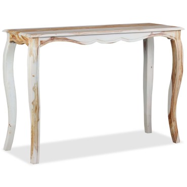 vidaXL Τραπέζι Κονσόλα 110x40x76cm από Μασίφ Ξύλο Sheesham 1 τεμ.