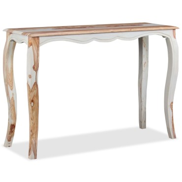 vidaXL Τραπέζι Κονσόλα 110x40x76cm από Μασίφ Ξύλο Sheesham 1 τεμ.