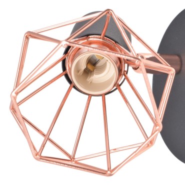 vidaXL Απλίκες Τοίχου 2 τεμ. με 2 Λαμπτήρες LED Filament 8 W