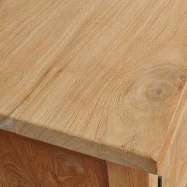 vidaXL Έπιπλο Τηλεόρασης 120x30x40cm Μασίφ Ξύλο Teak