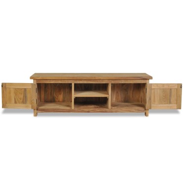 vidaXL Έπιπλο Τηλεόρασης 120x30x40cm Μασίφ Ξύλο Teak