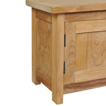 vidaXL Έπιπλο Τηλεόρασης 120x30x40cm Μασίφ Ξύλο Teak