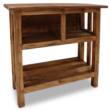 vidaXL Τραπέζι Κονσόλα 69x28x70cm από Μασίφ Ξύλο Μαόνι 1 τεμ.