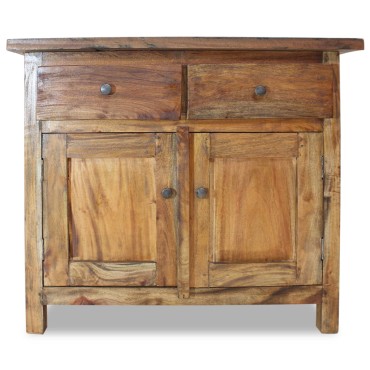 vidaXL Συρταριέρα 75x30x65cm από Μασίφ Ξύλο Μαόνι 1 τεμ.