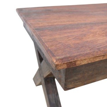 vidaXL Τραπεζάκι Σαλονιού 110x60x45cm από Μείγμα Ανακυκλωμένων Ξύλων 1 τεμ.