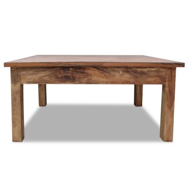 vidaXL Τραπεζάκι Σαλονιού 98x73x45cm από Μασίφ Ξύλο Μαόνι 1 τεμ.