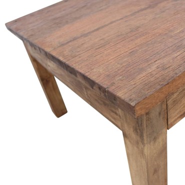 vidaXL Τραπεζάκι Σαλονιού 98x73x45cm από Μασίφ Ξύλο Μαόνι 1 τεμ.